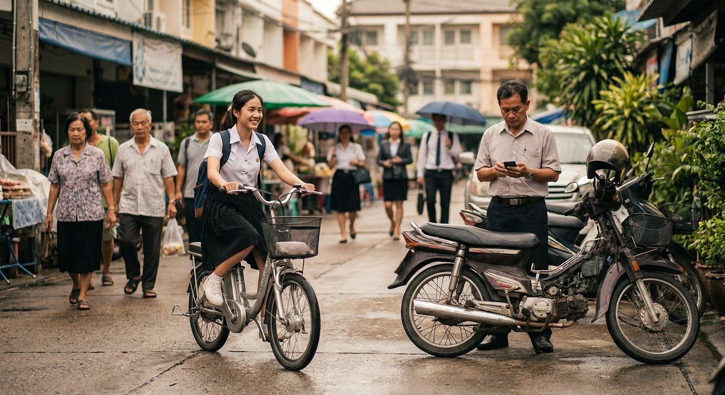 เทียบชัด ขี่ e-Bike แทนมอเตอร์ไซค์ 1 ปี ประหยัดเงินกี่บาท