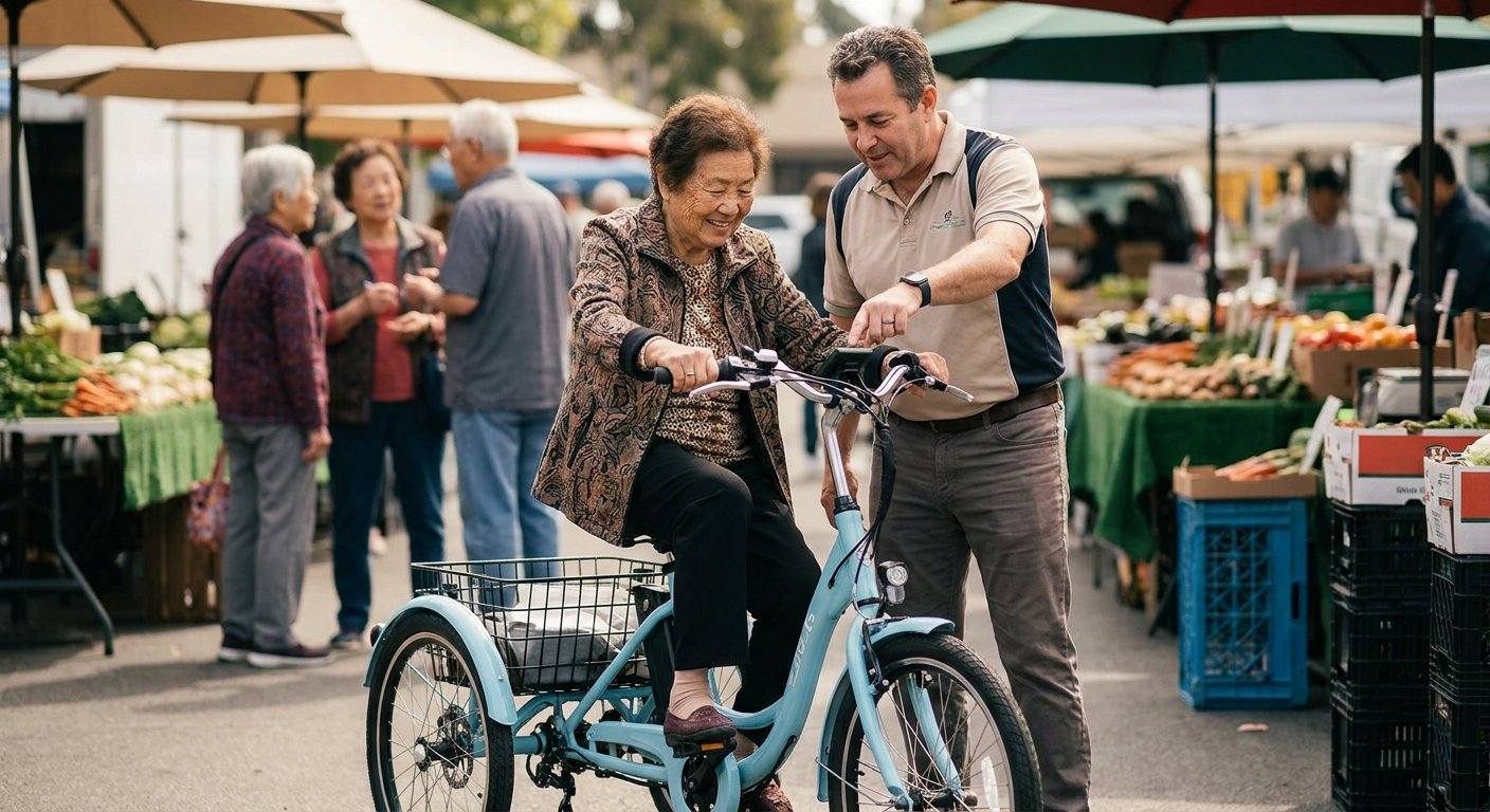 วิธีเลือกซื้อ E-Bike ให้ผู้สูงอายุ ขี่ง่าย ปลอดภัย ไม่ล้ม