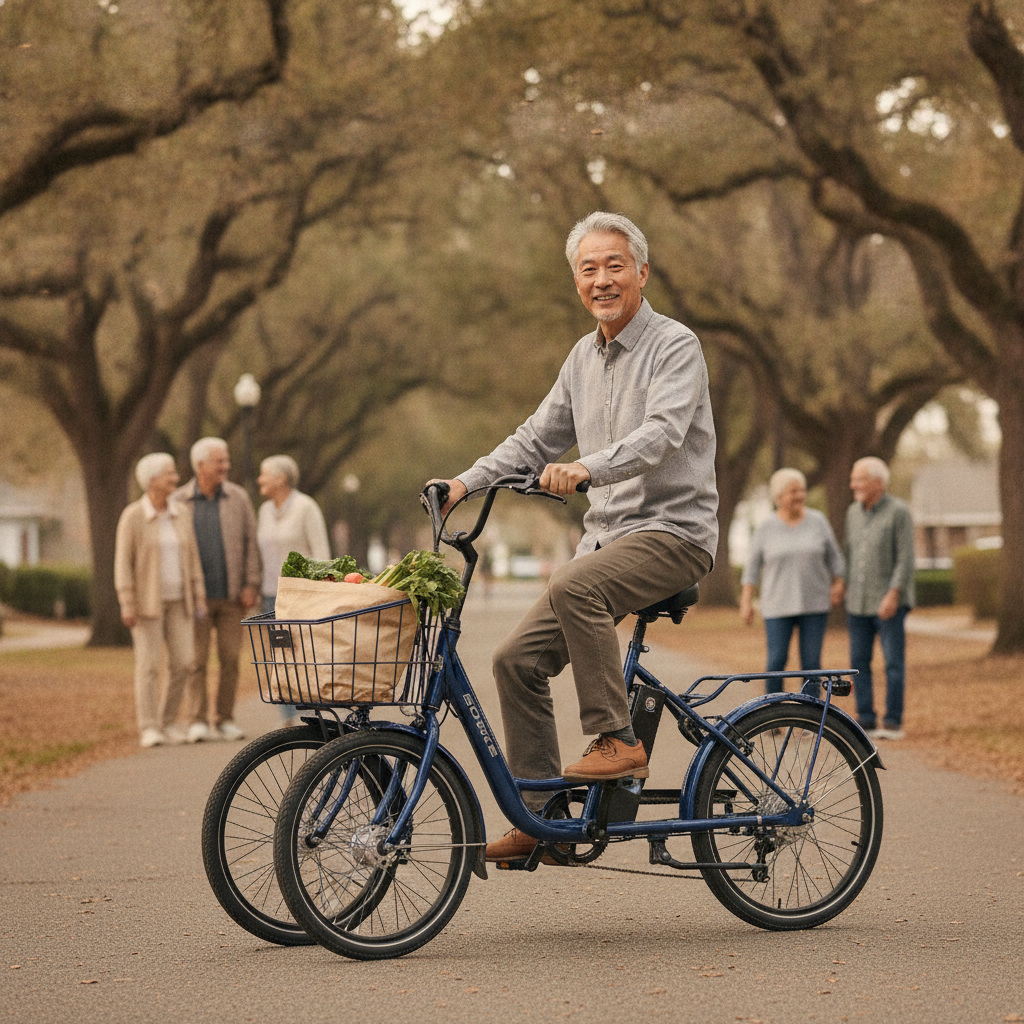 วิธีเลือกจักรยานไฟฟ้าให้ผู้สูงอายุ ขี่ง่าย ปลอดภัย ไม่ล้ม - electric-bike-guide-for-seniors
