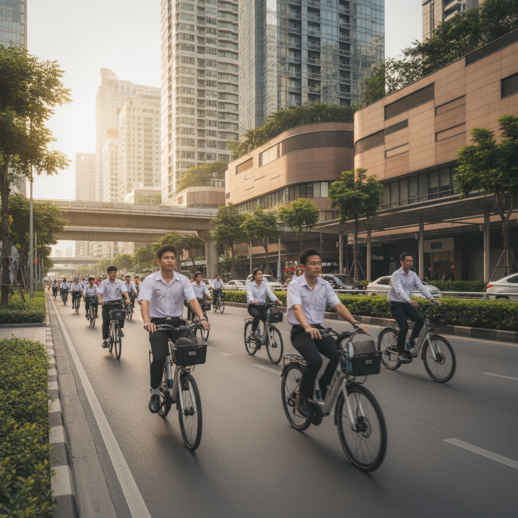 ส่องอนาคต E-Bike ในไทย เทรนด์เดินทางระยะสั้น ไม่ใช้น้ำมัน - future-ebike-micro-mobility-thailand