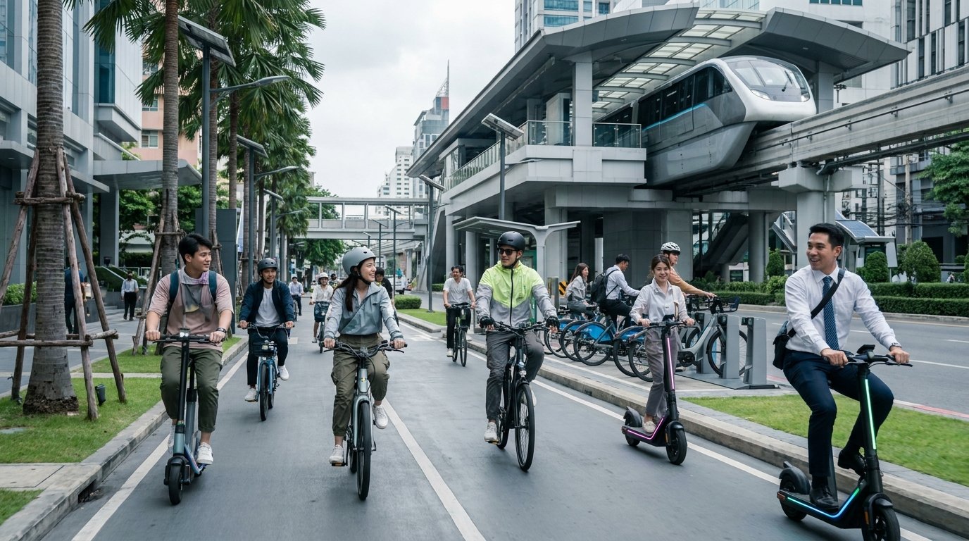 อนาคต E-Bike ไทย 2027 ทางรอดคนเมืองยุคประหยัดพลังงาน