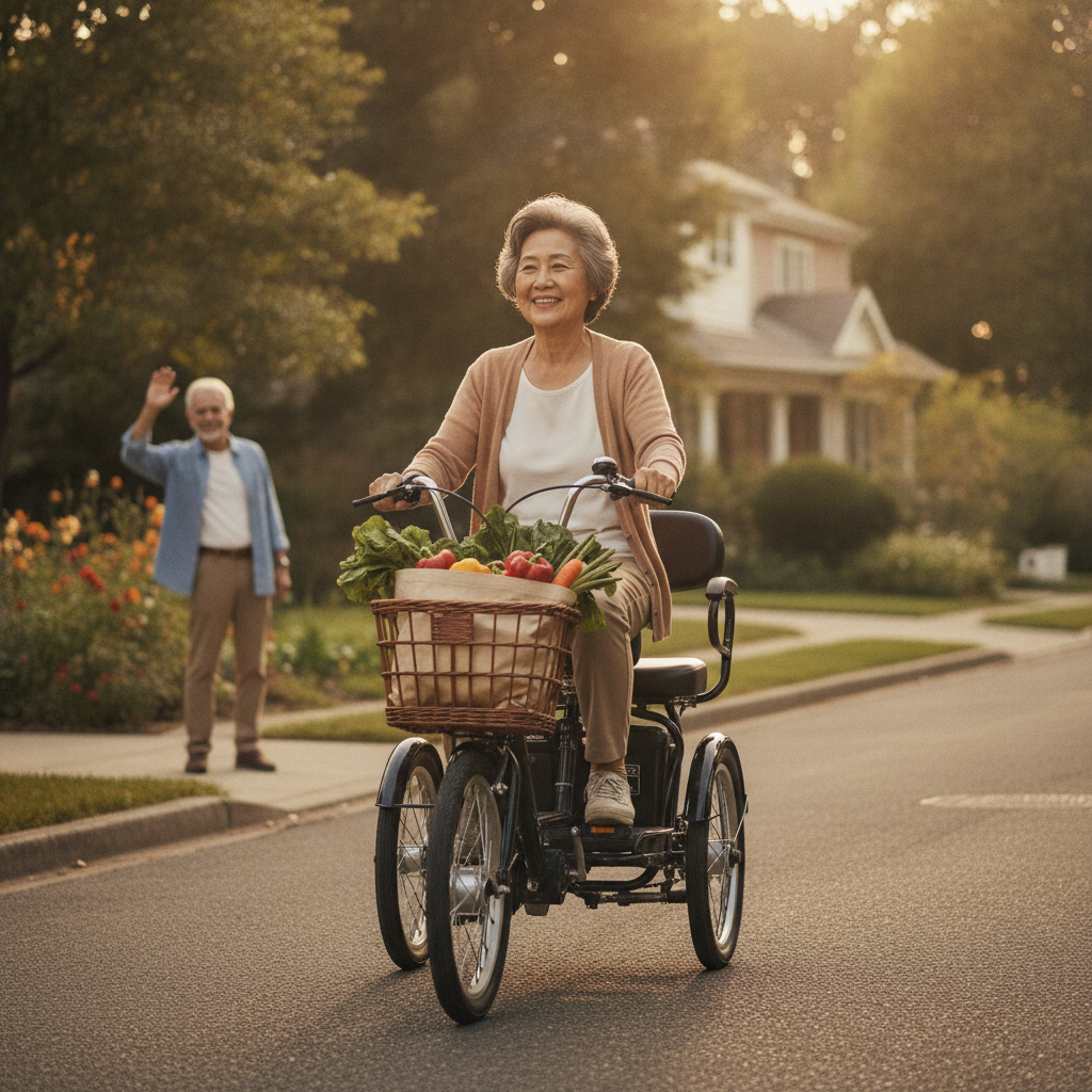 วิธีเลือกจักรยานไฟฟ้าให้ผู้สูงอายุ ขี่ง่าย ปลอดภัย ไม่ล้ม - how-to-choose-ebike-seniors