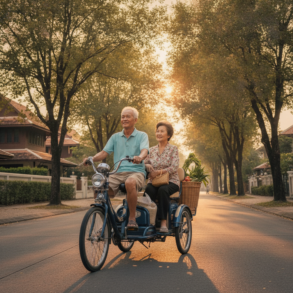 วิธีเลือกจักรยานไฟฟ้าให้ผู้สูงอายุ ขี่ง่าย ปลอดภัย ไม่ล้ม - how-to-choose-senior-ebike