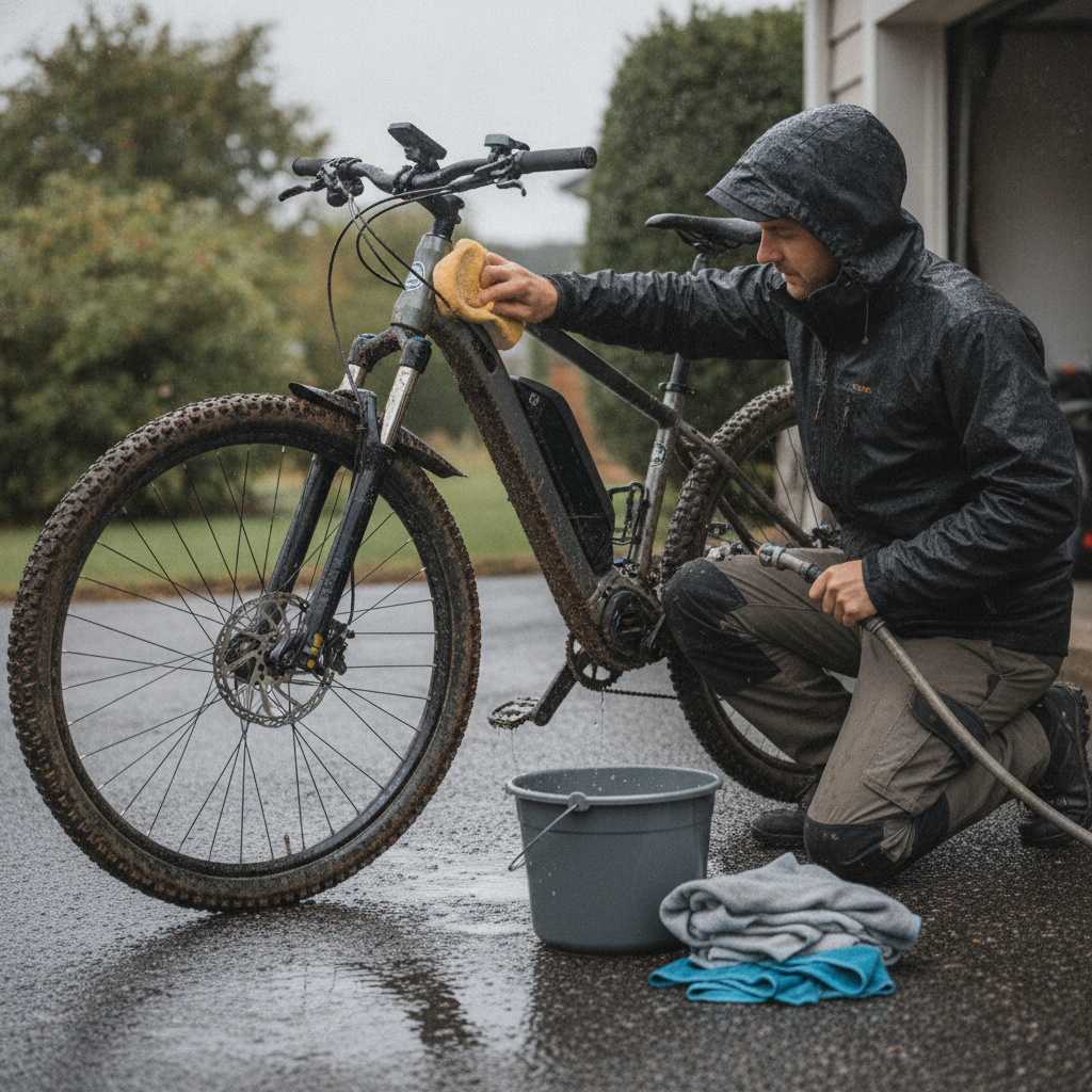 วิธีล้างจักรยานไฟฟ้าอย่างปลอดภัย ไม่ช็อต มอเตอร์ไม่พัง - how-to-clean-ebike-safely