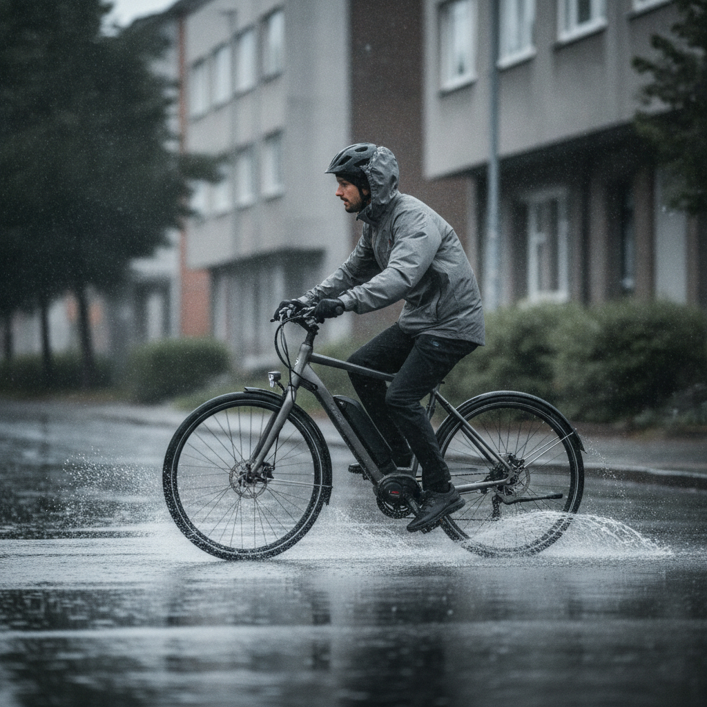ขี่ลุยฝนได้ไหม? วิธีดูแลจักรยานไฟฟ้าหน้าฝน มอเตอร์ไม่พัง - how-to-ride-ebike-rain