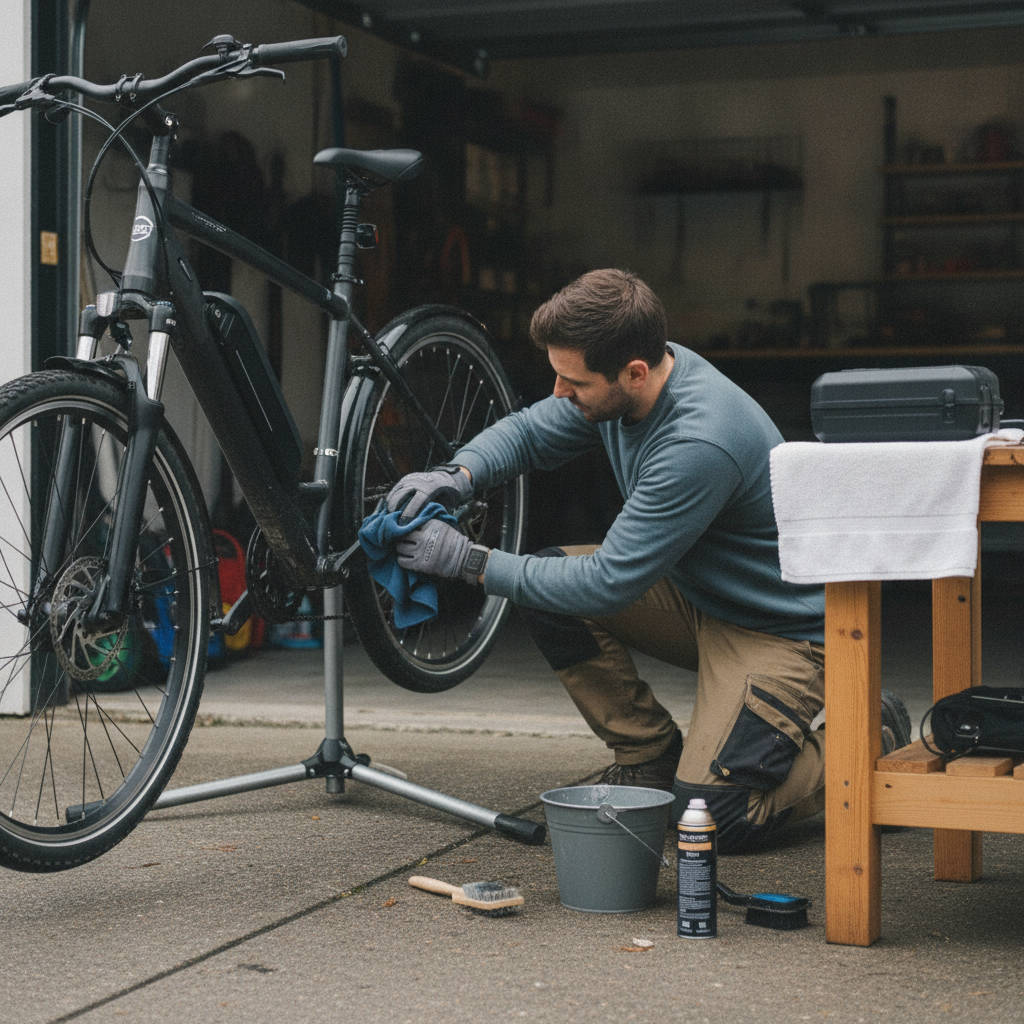 วิธีล้างจักรยานไฟฟ้าอย่างถูกวิธี ป้องกันน้ำเข้ามอเตอร์ - how-to-wash-ebike-safely