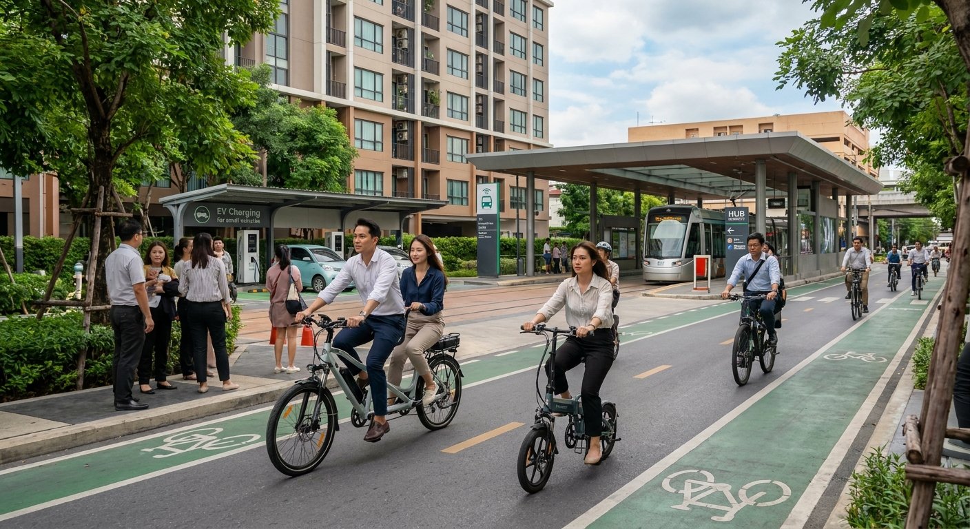 เทรนด์ Micro-Mobility ทางเลือกลดค่าเดินทางคนเมืองปี 2027