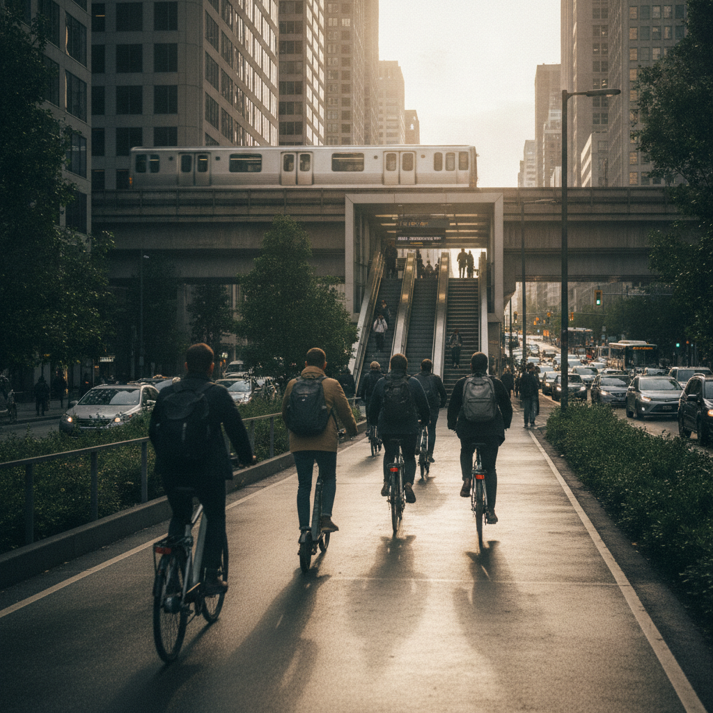 ส่องเทรนด์ Micro-Mobility ใช้ E-Bike ต่อรถไฟฟ้า แก้รถติด - micro-mobility-ebike-commute-trend