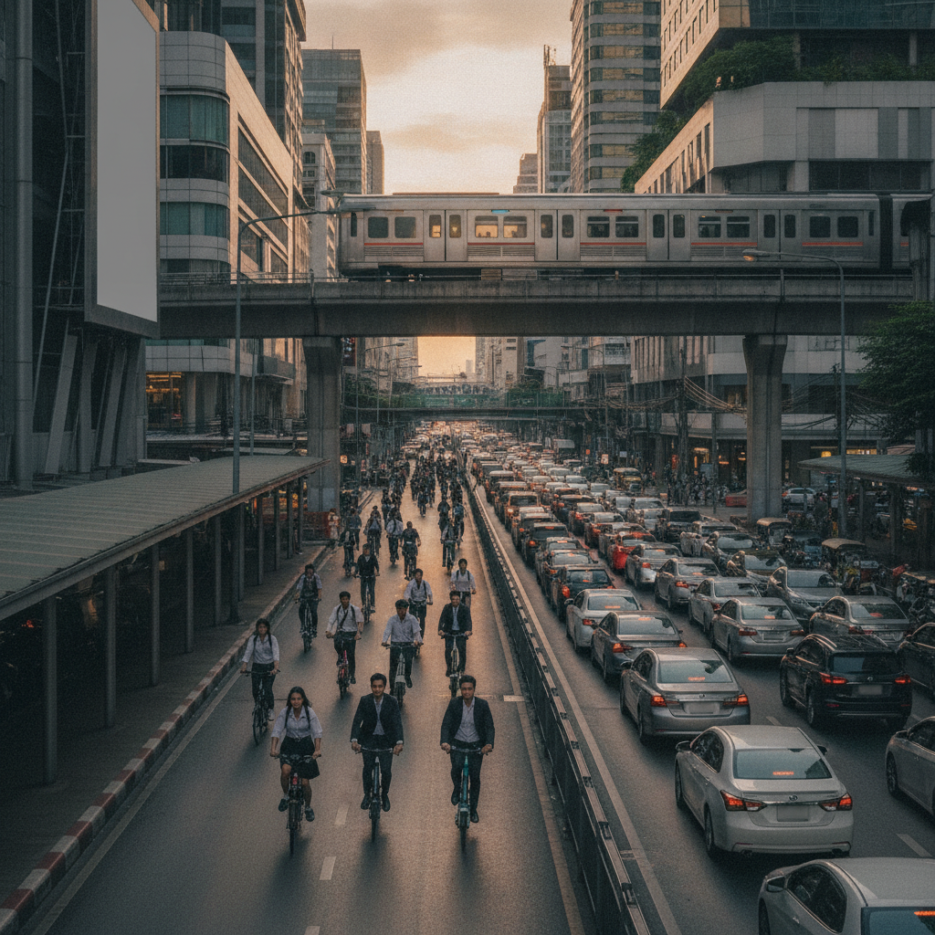 อนาคต Micro-mobility ไทย e-Bike ตัวช่วยแก้ปัญหารถติด - micro-mobility-ebike-transit-future