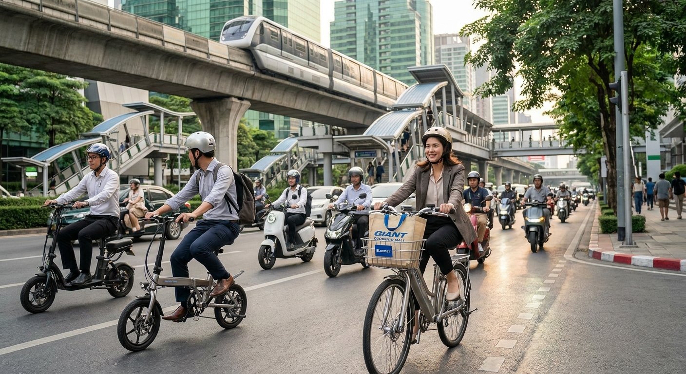 ส่องเทรนด์ Micro-Mobility 2027 E-Bike ทางรอดรถติดยุคใหม่