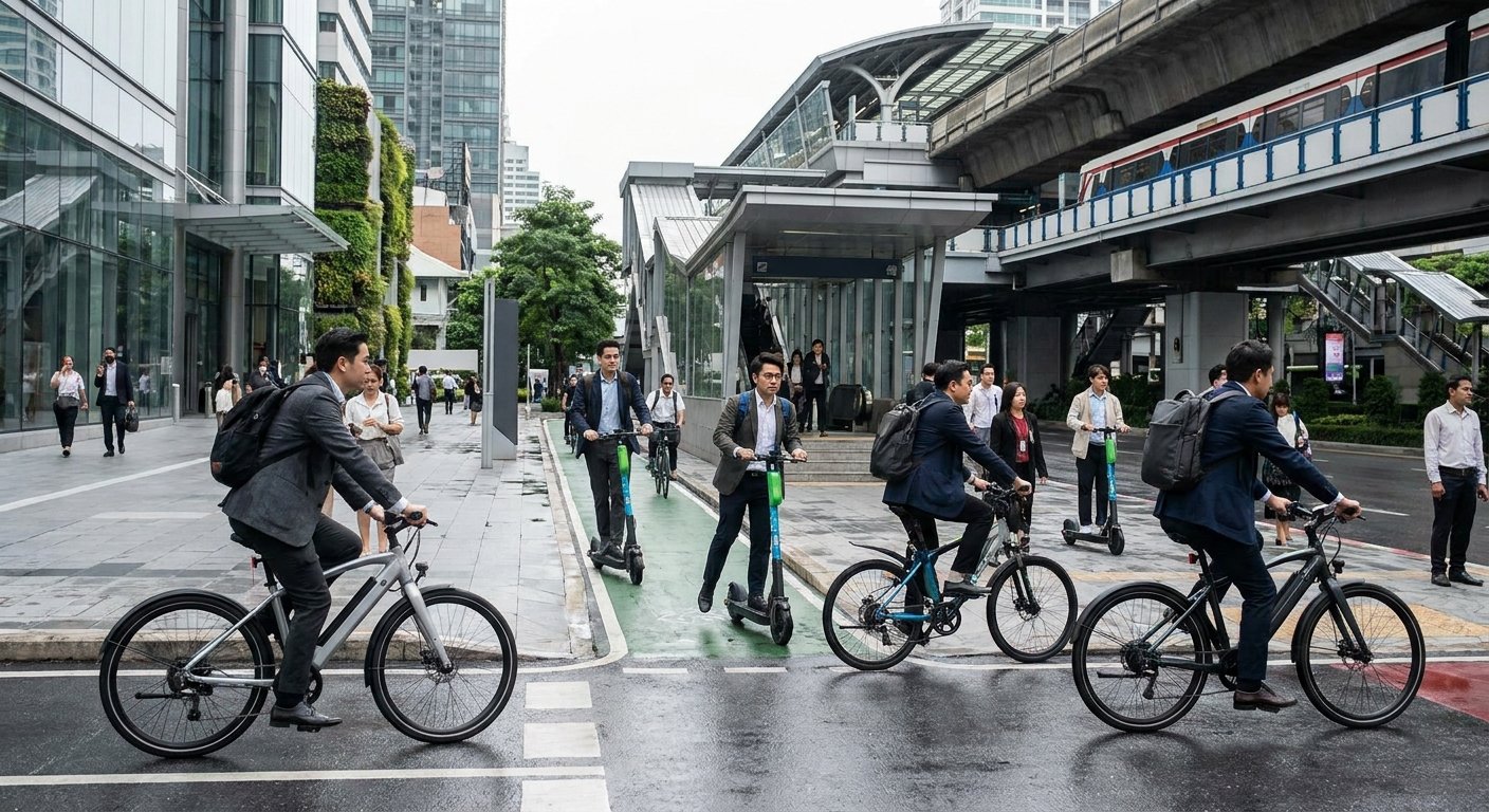 เทรนด์ Micro-Mobility ปี 2027 คนเมืองแห่ใช้ E-Bike พุ่ง