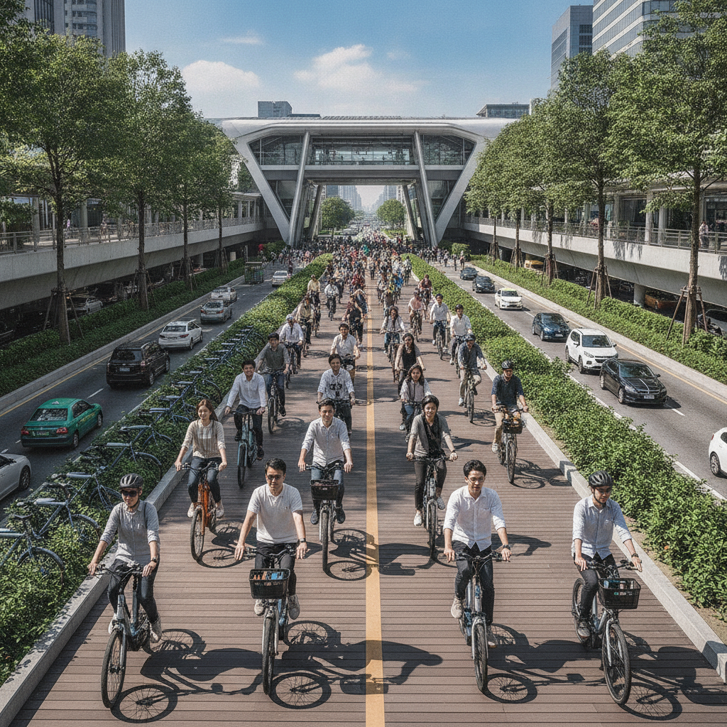 ส่องเทรนด์ Micro-Mobility เลน E-Bike เชื่อมรถไฟฟ้า 2027 - micro-mobility-trends-ebike-transit