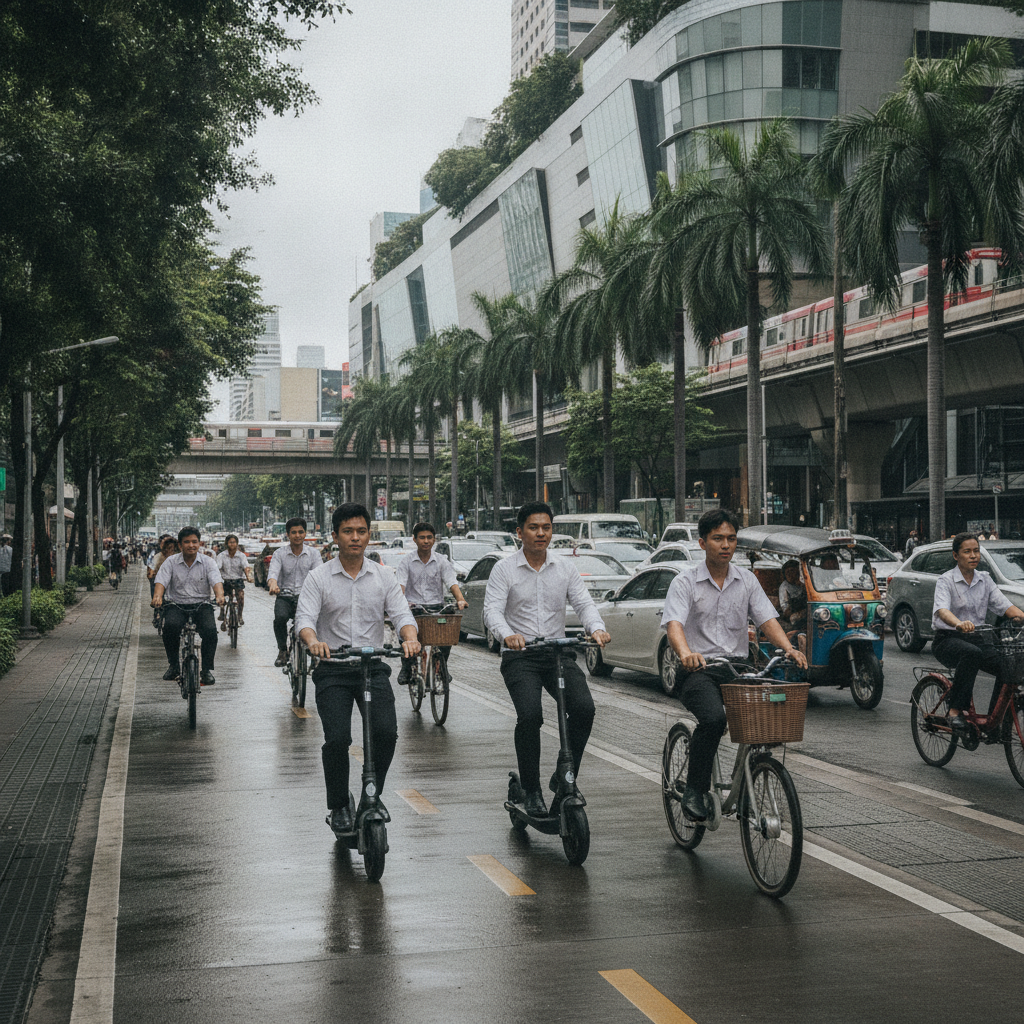 ส่องเทรนด์ Micro-Mobility ปฏิวัติการเดินทางระยะสั้นในไทย - micro-mobility-trends-thailand-ebike