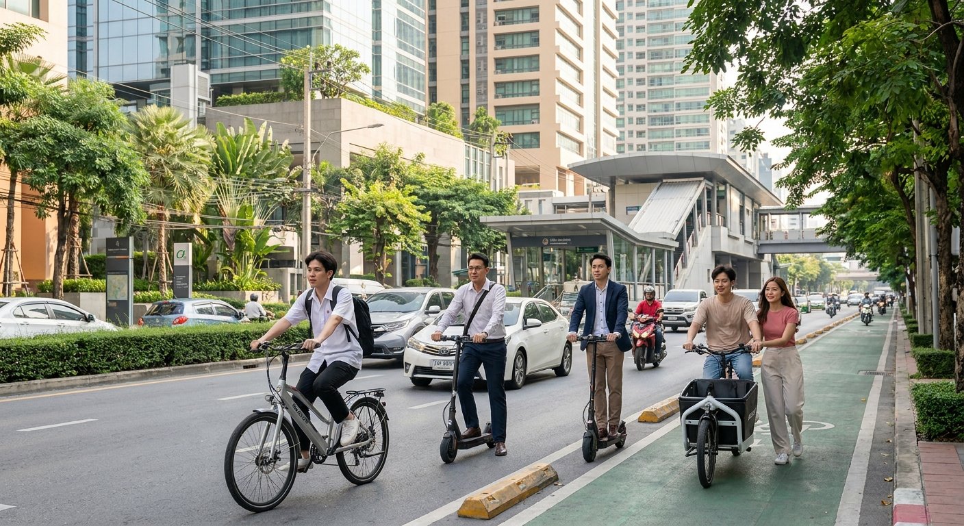 ส่องเทรนด์ Micro-Mobility ปฏิวัติการเดินทางระยะสั้นในไทย