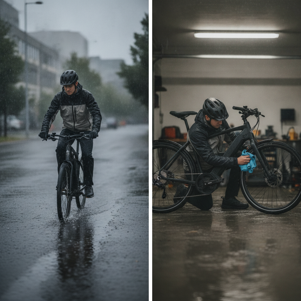 5 วิธีดูแล e-Bike หน้าฝน ขี่ลุยน้ำอย่างไรไม่ให้มอเตอร์พัง - protect-ebike-in-rainy-season