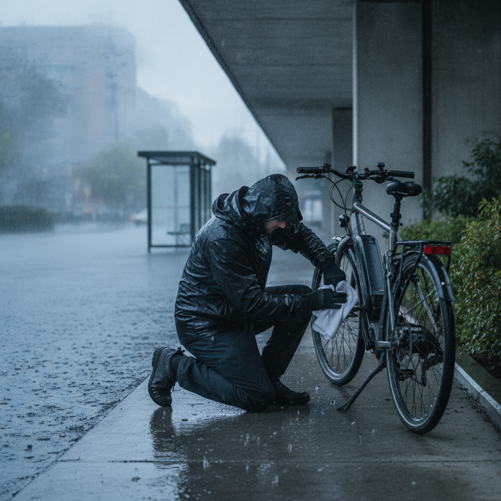 จักรยานไฟฟ้าลุยฝนได้ไหม? วิธีดูแล E-Bike ให้ปลอดภัยในหน้าฝน - rainy-season-ebike-maintenance-tips