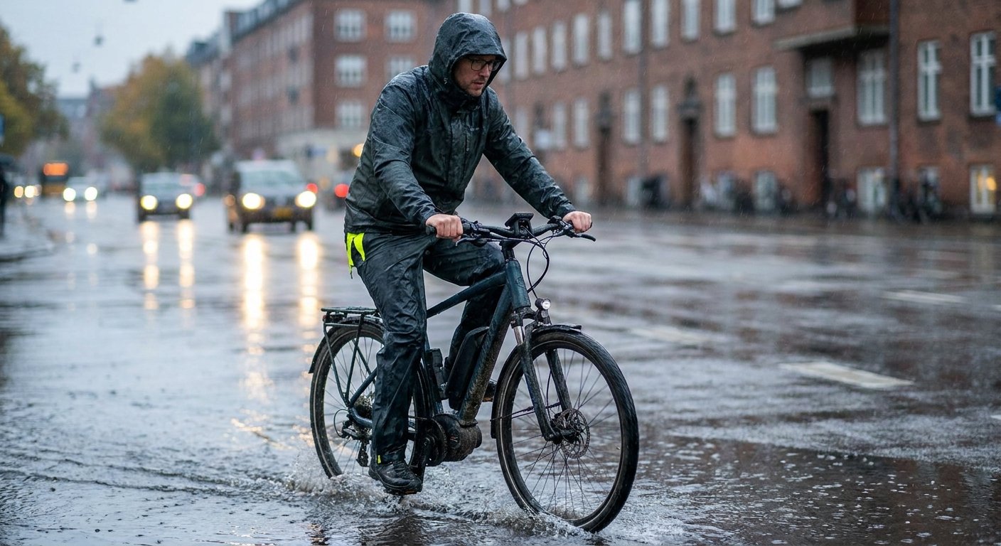 ขี่ E-Bike ลุยฝนได้ไหม? เทคนิคดูแลระบบไฟ ป้องกันมอเตอร์ช็อต
