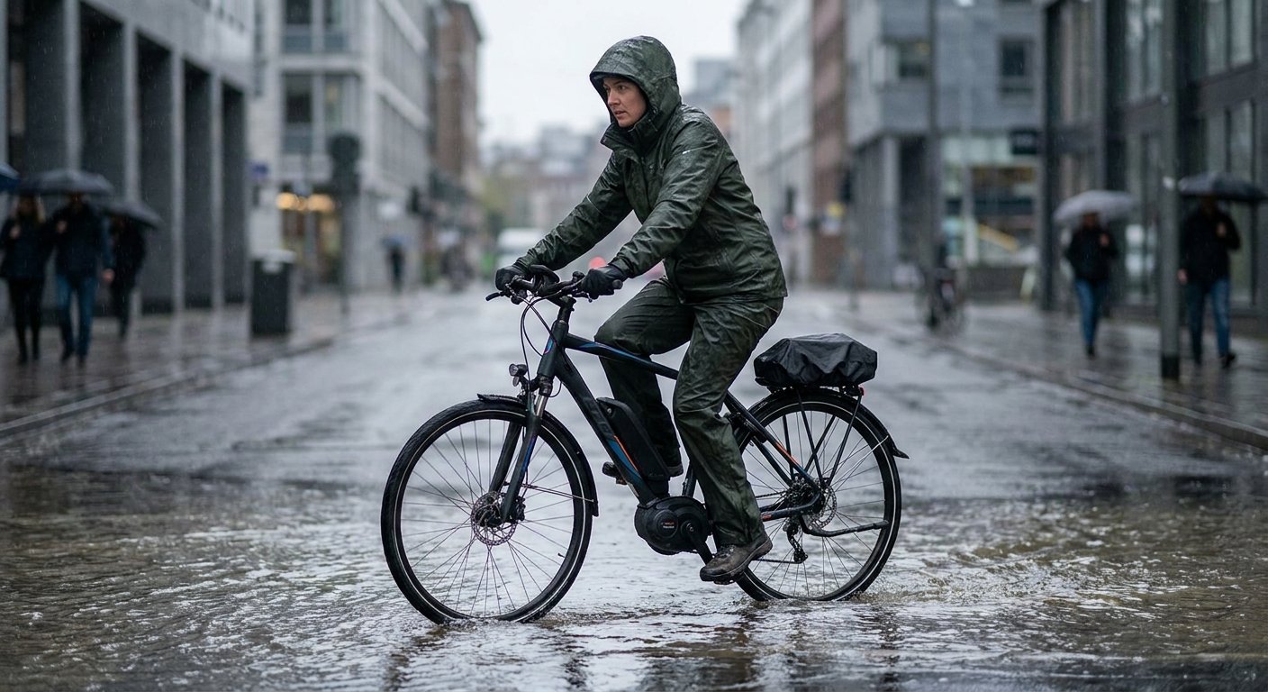 ขี่ e-Bike หน้าฝนอย่างไรไม่พัง? ทริคลุยน้ำท่วมขังปลอดภัย