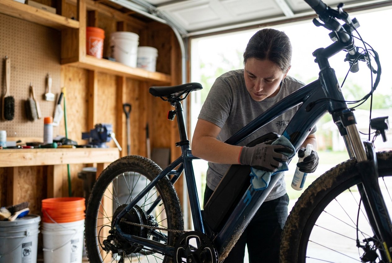 วิธีล้างจักรยานไฟฟ้า e-Bike ให้ปลอดภัย มอเตอร์ไม่พัง
