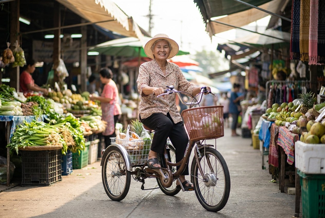 จักรยานไฟฟ้าผู้สูงอายุ เลือกแบบไหน ปลอดภัย ทรงตัวง่าย
