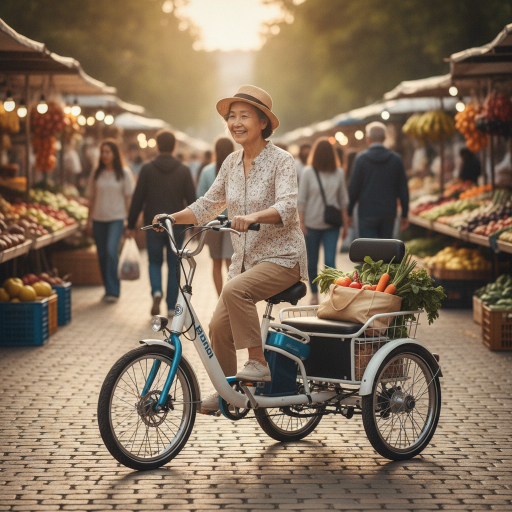 จักรยานไฟฟ้าผู้สูงอายุ เลือกแบบไหน ปลอดภัย ทรงตัวง่าย - senior-ebike-safety-buying-guide