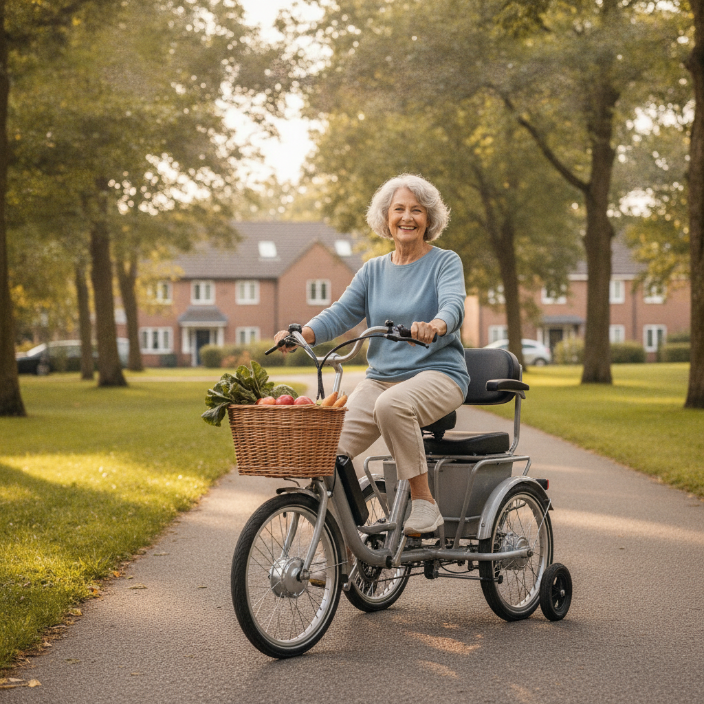 วิธีเลือกจักรยานไฟฟ้า 3 ล้อให้ผู้สูงอายุ ขี่ง่าย ปลอดภัย - senior-three-wheel-ebike-buying-guide