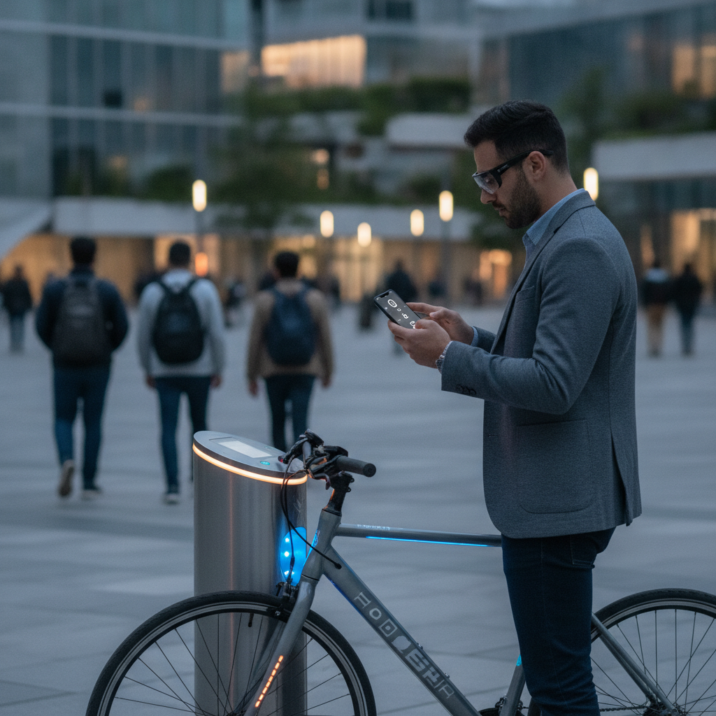 เทรนด์ E-Bike ปี 2027 ระบบ GPS กันขโมย สั่งล็อกผ่านมือถือ - smart-ebike-gps-anti-theft-trends
