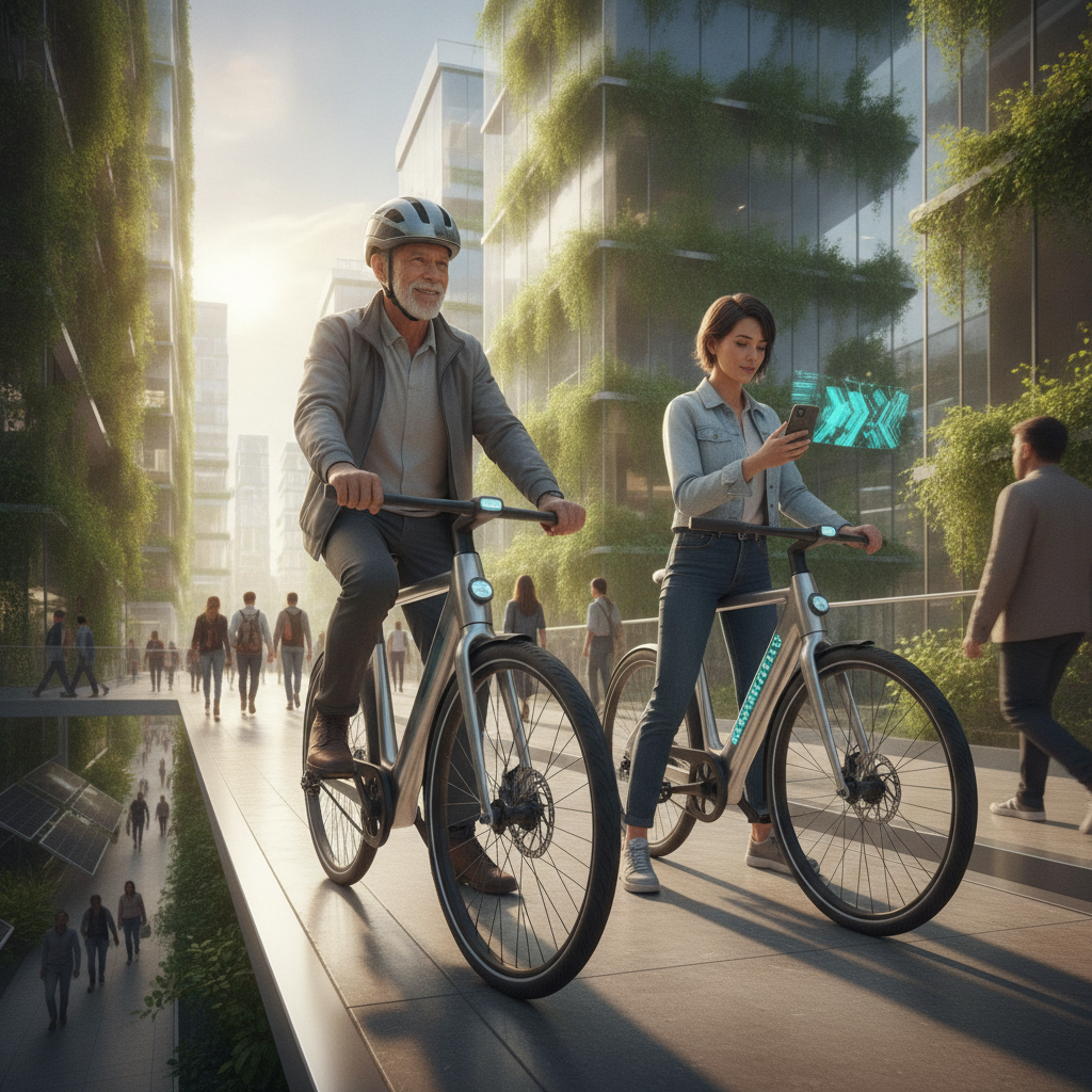 ส่องเทรนด์ Smart E-Bike 2027 ปลอดภัยขึ้นด้วยเบรก ABS อัจฉริยะ - smart-ebike-safety-trends-2027