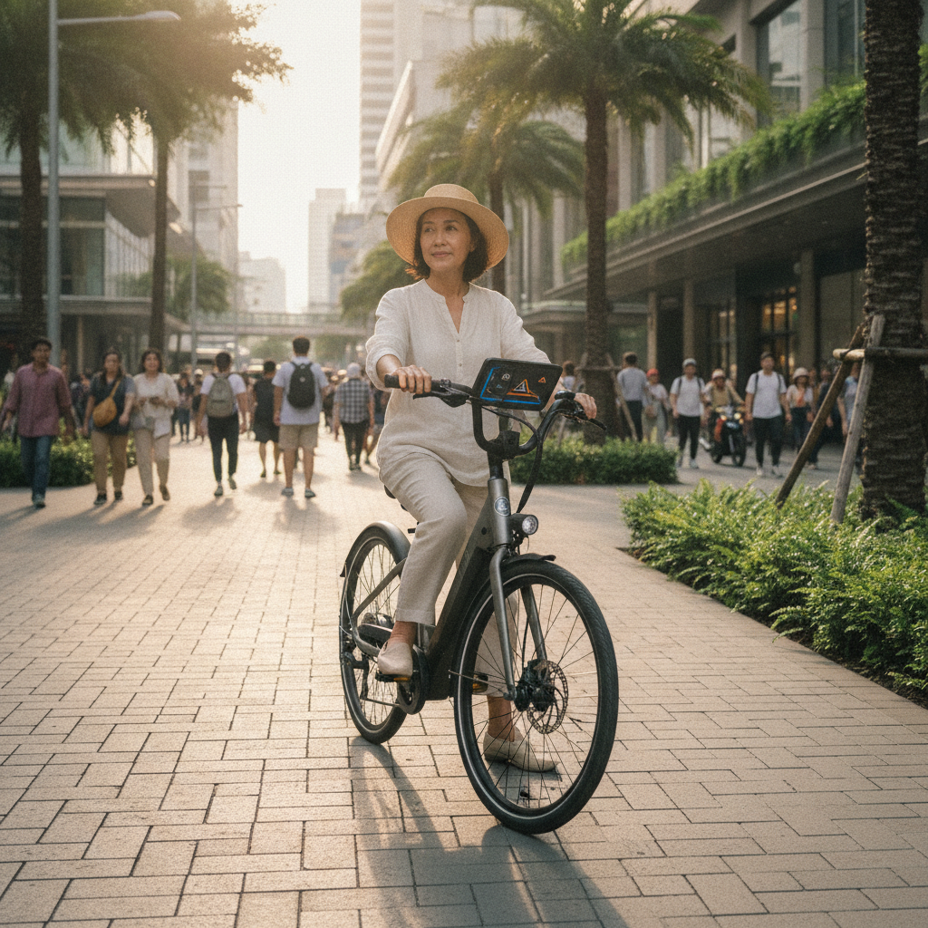 ส่องเทรนด์จักรยานไฟฟ้า 2027 ยกระดับความปลอดภัยด้วย ABS - smart-ebike-safety-trends-2027