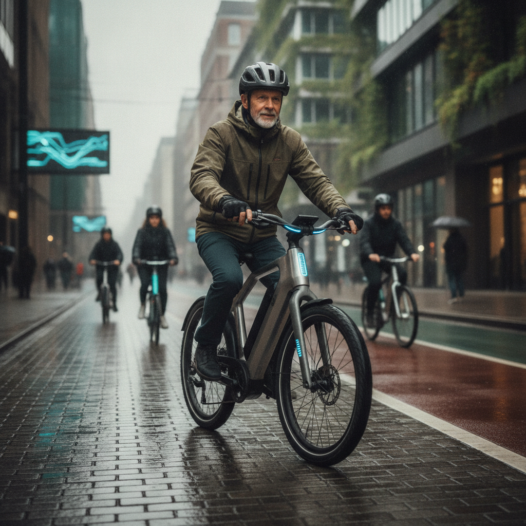เทรนด์จักรยานไฟฟ้า 2027 ระบบ AI ช่วยเบรก ปลอดภัยสำหรับทุกคน - smart-ebike-trends-ai-safety