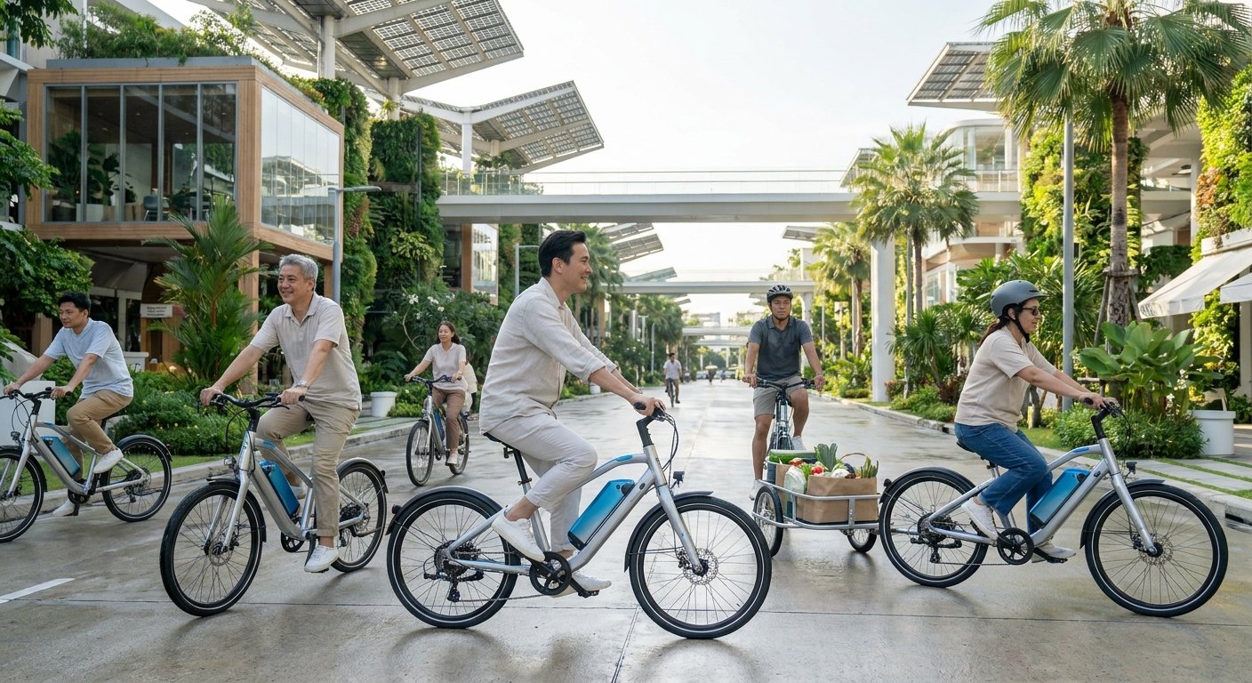 เทรนด์ E-Bike ปี 2027 ใช้แบตโซเดียม ปลอดภัย ทนร้อน ไม่ติดไฟ