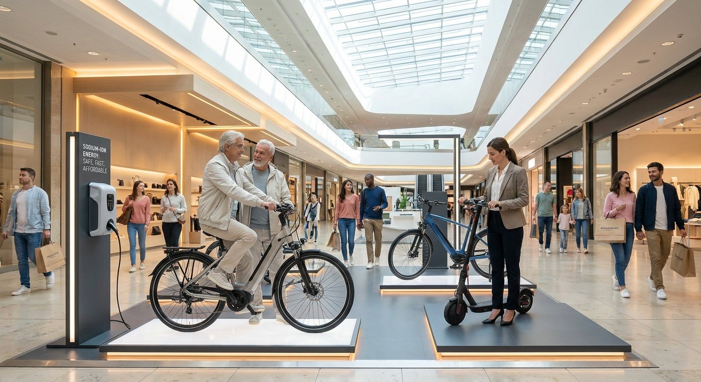 อนาคตแบตเตอรี่โซเดียมไอออน e-Bike ราคาถูกลง ปลอดภัยขึ้น