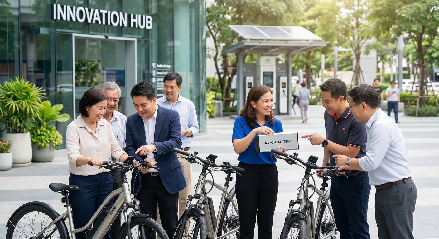 ส่องเทรนด์แบตเตอรี่โซเดียมไอออน อนาคตใหม่จักรยานไฟฟ้า