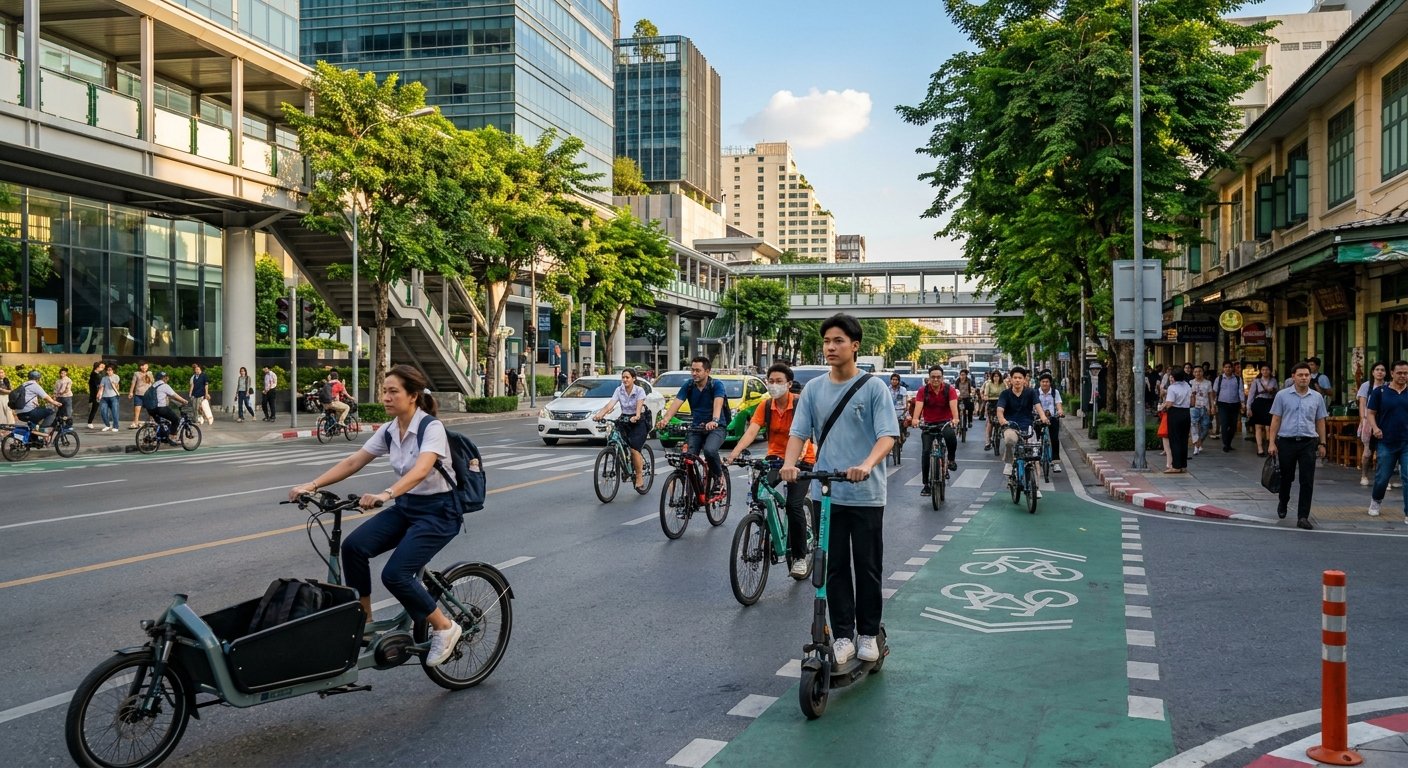 วิเคราะห์เทรนด์ Micro-Mobility ปลายปี 2026 E-Bike บูมในไทย