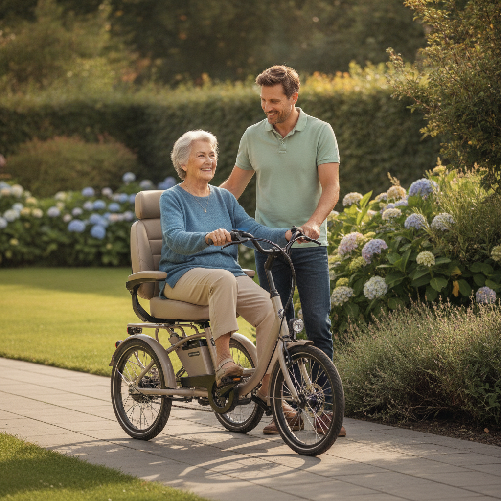 วิธีเลือกจักรยานไฟฟ้าให้ผู้สูงอายุ ขี่ง่าย ปลอดภัย ไม่ล้ม - tips-choose-ebike-for-seniors