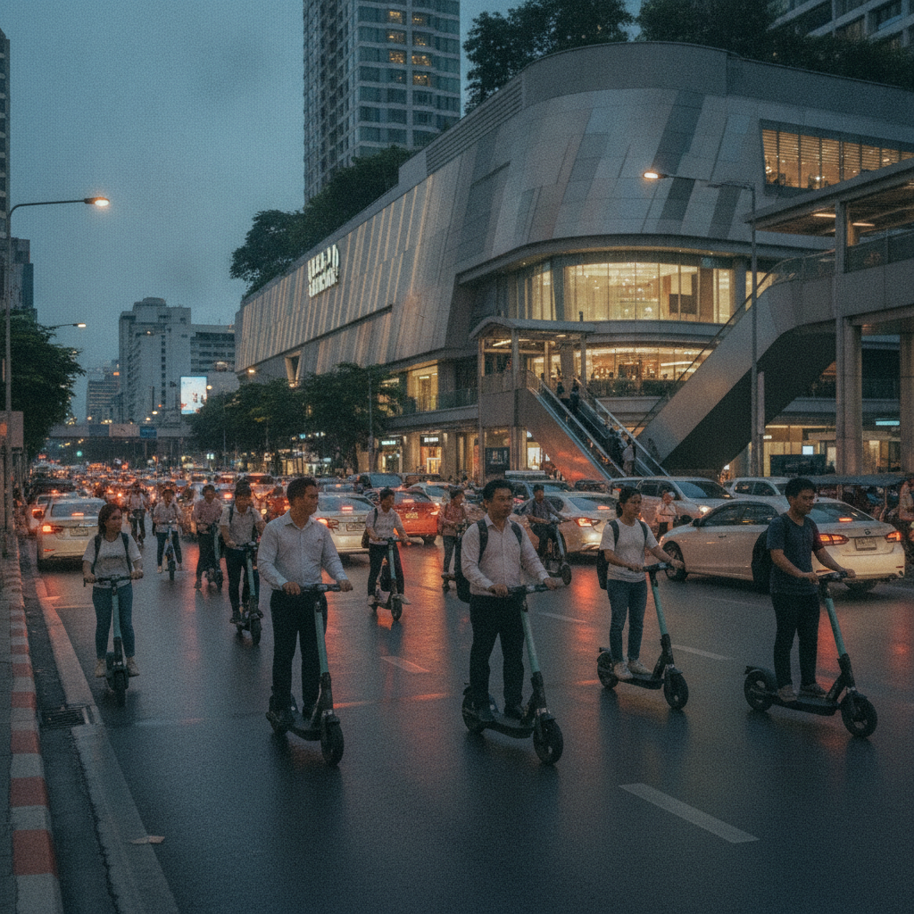 เจาะลึกเทรนด์สกู๊ตเตอร์ไฟฟ้า 2027 ขวัญใจคนเมืองยุคน้ำมันแพง - urban-electric-scooter-trends-2027