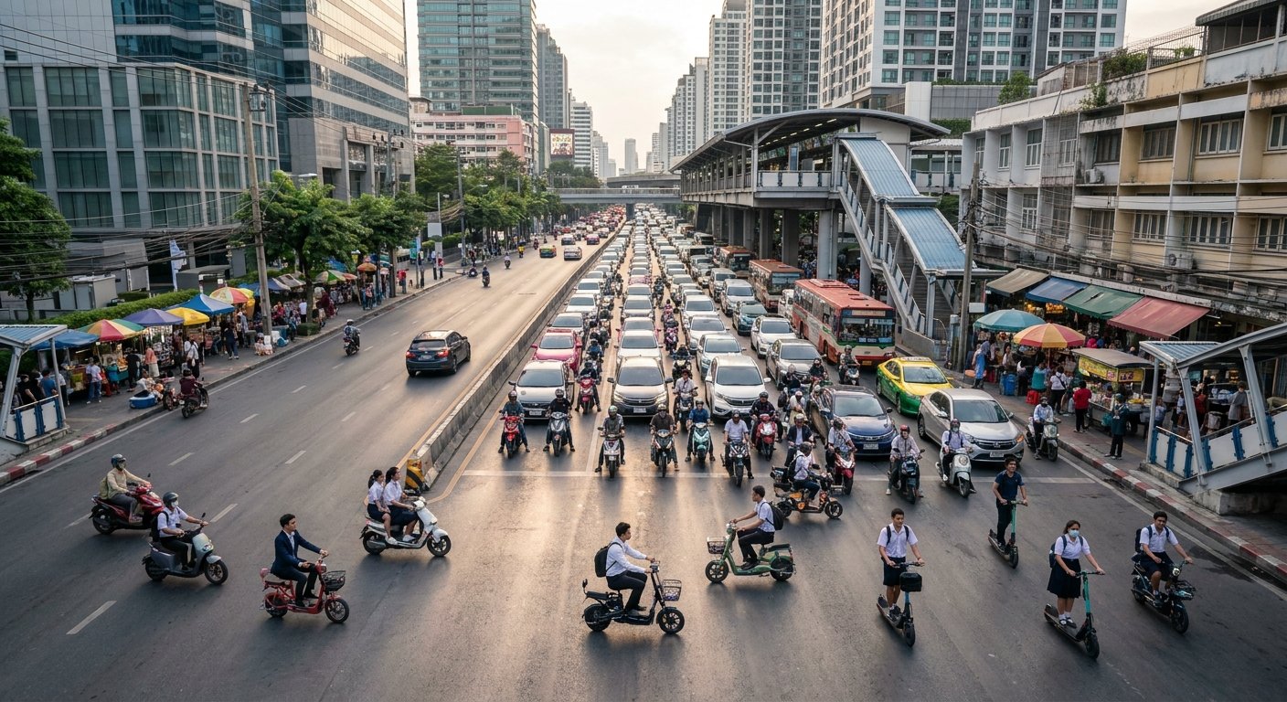 ส่องเทรนด์ Micro-Mobility คนเมืองหันใช้ E-Bike เลี่ยงรถติด