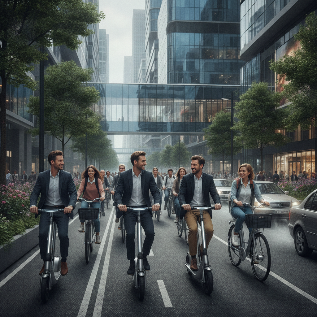 เจาะเทรนด์สองล้อไฟฟ้า 2027 ทางเลือกใหม่ประหยัดค่าน้ำมัน - urban-micromobility-ebike-trends-2027