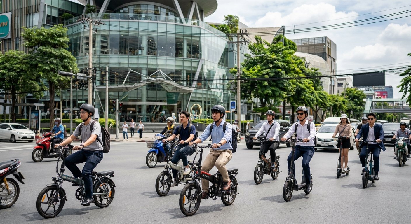 จับตาเทรนด์ Micro-mobility ไทย e-Bike ทางรอดค่าน้ำมันแพง