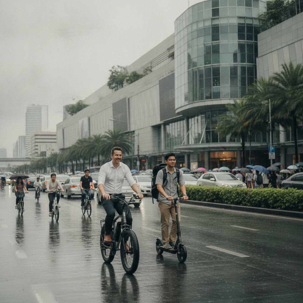 จับตาเทรนด์ Micro-mobility ไทย e-Bike ทางรอดค่าน้ำมันแพง - urban-micromobility-ebike-trends-thailand