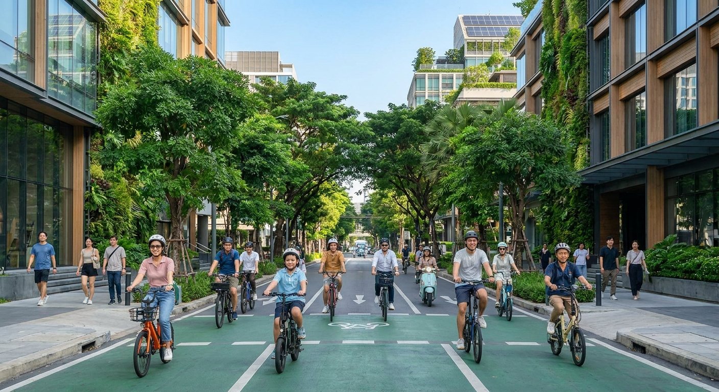 กทม. เล็งขยายเลน e-Bike รับเทรนด์เดินทางสีเขียวปลายปี 2026