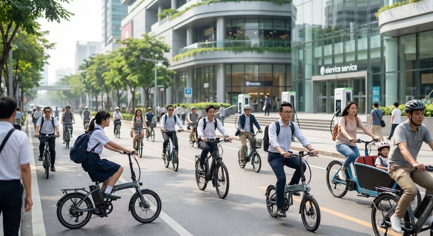 กทม. เล็งขยายโซนไร้มลพิษปี 2027 ดันยอดใช้จักรยานไฟฟ้าพุ่ง