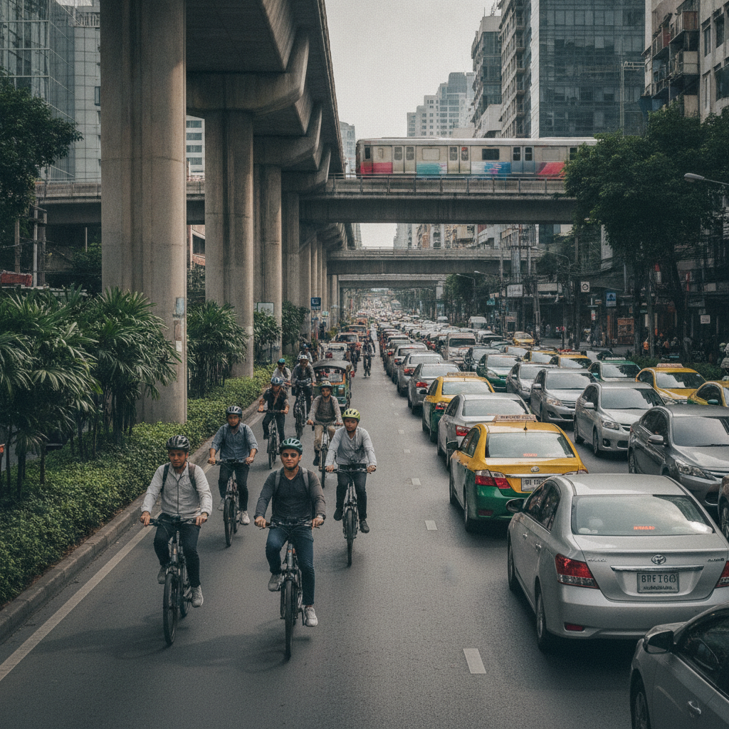 ส่องเทรนด์ Micro-Mobility คนกรุงหันใช้ E-Bike เลี่ยงรถติด - bangkok-micromobility-ebike-trend