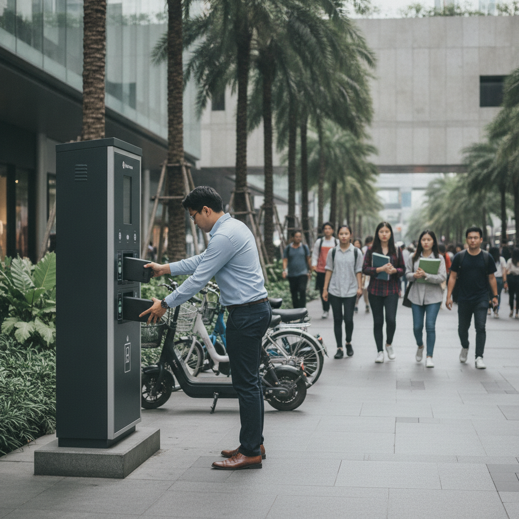 จับตาโมเดล Battery Swapping ตู้สลับแบต e-Bike มาแรงในไทย - battery-swapping-ebike-thailand-trend