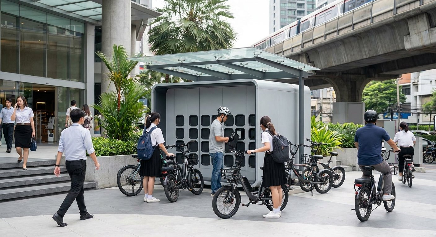 จับตาเทรนด์สลับแบต e-Bike ในไทย ยุคใหม่ไม่ต้องรอชาร์จ