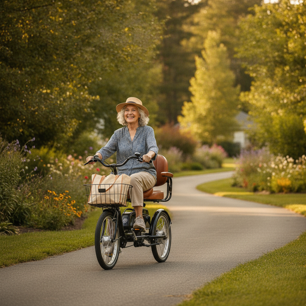 วิธีเลือกจักรยานไฟฟ้า 3 ล้อ สำหรับผู้สูงอายุ ปลอดภัย ไม่ล้ม - best-electric-trike-for-seniors