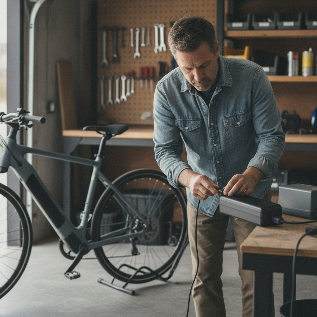 5 เคล็ดลับชาร์จแบตเตอรี่ E-Bike ยืดอายุการใช้งานให้นาน 3 ปี - charge-ebike-battery-extend-lifespan