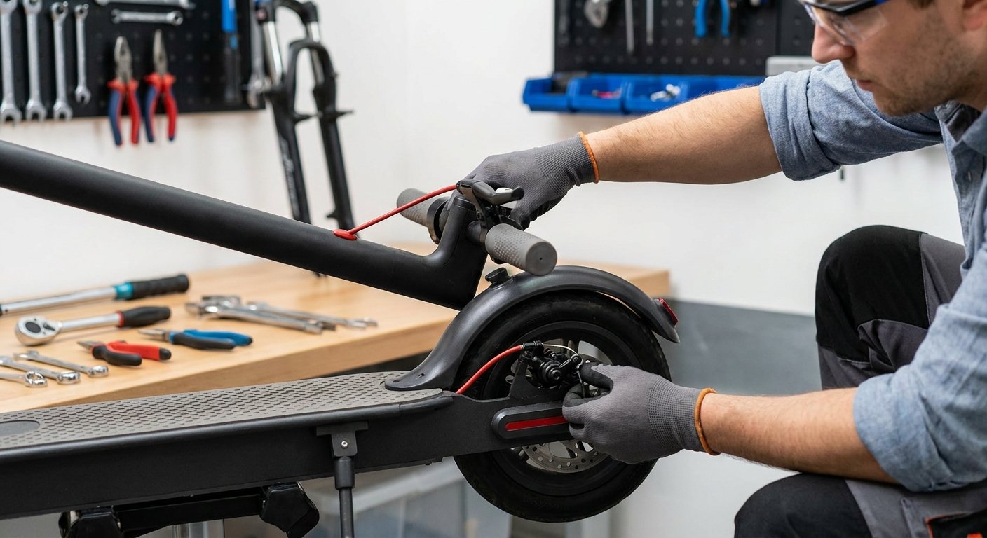 วิธีตรวจเช็กระบบเบรก E-Bike หยุดสนิท ปลอดภัยทุกเส้นทาง