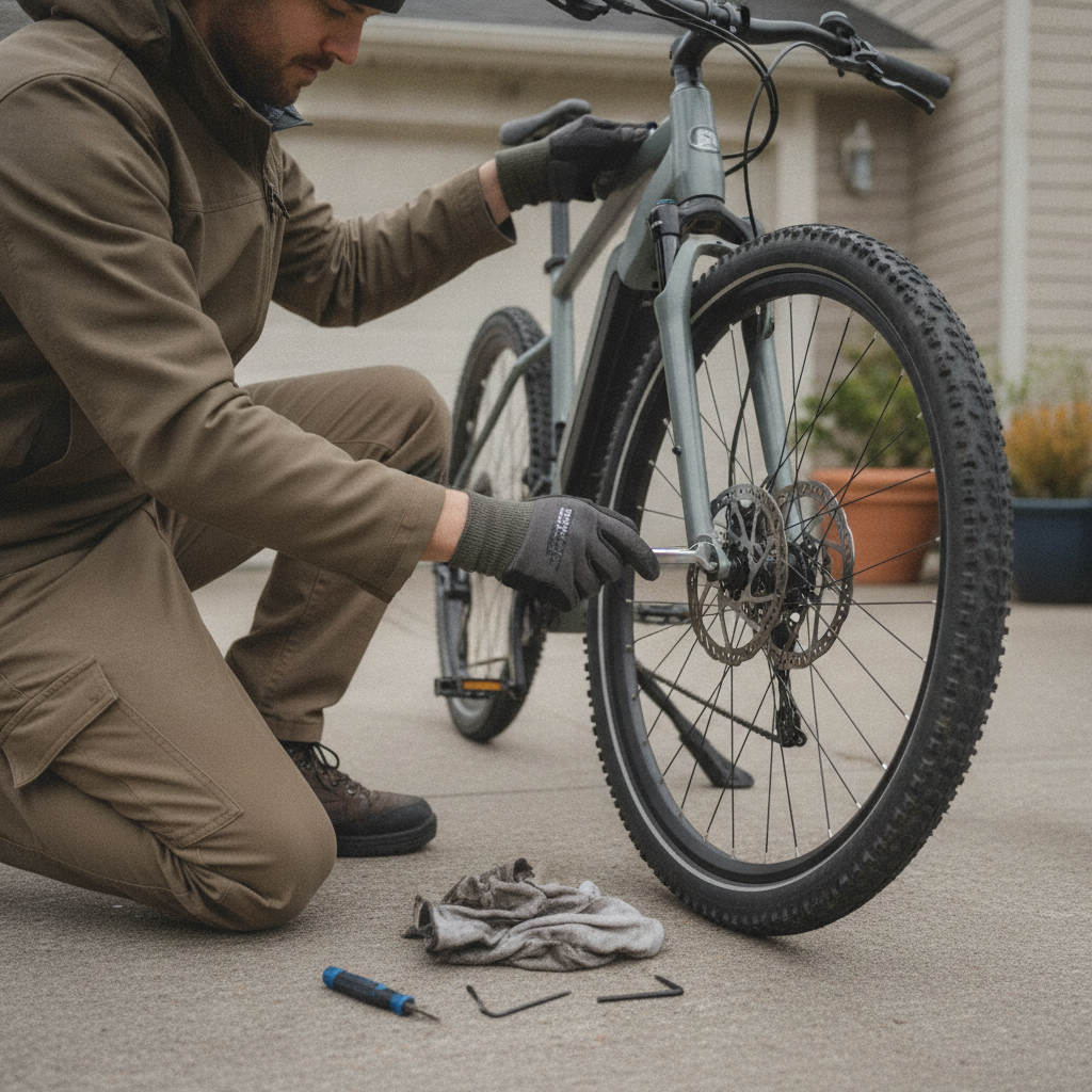 วิธีเช็กระบบเบรกจักรยานไฟฟ้า สัญญาณเตือนผ้าเบรกหมด - check-ebike-brakes-safety-guide