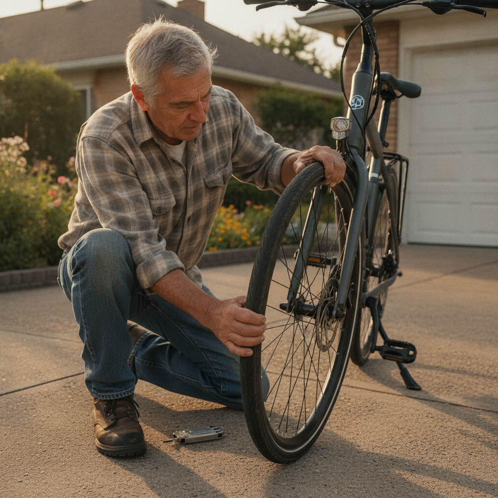 วิธีเช็กเบรกและยาง E-Bike ก่อนใช้งาน ขี่ปลอดภัยทุกเส้นทาง - check-ebike-brakes-tires-safety